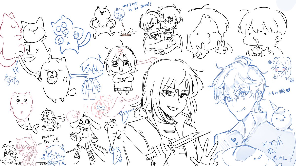 久しぶりに皆で描いて楽しかったぞ〜！
⸜(*˙꒳˙*)⸝
<a href="/localapparently/">Criteria</a> ▶︎black 
<a href="/kq02_/">はい❕</a> ▶︎red
Me▶︎blue