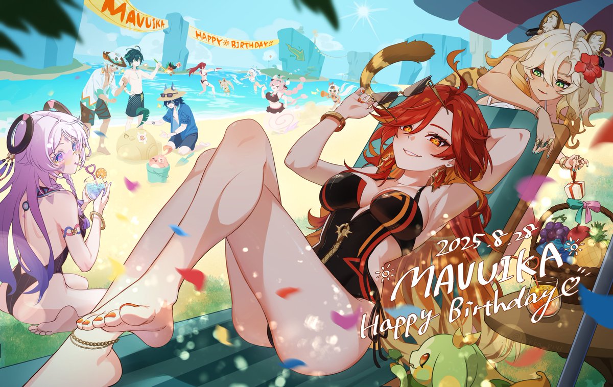 おめでとうございます愛してる！！！！

#原神
＃マーヴィカ生誕祭2025