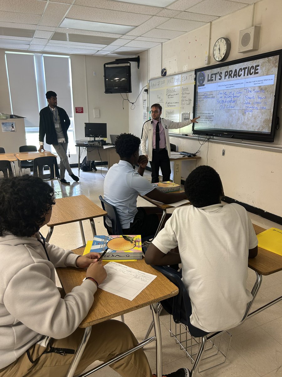 Great leaders don’t just set the bar, but inspire others to rise w/ them. In education, leadership + commitment to excellence = lasting impact on every student’s future. 👍🏽 to Dr. Sampson &amp; the Literacy Team <a href="/GJAMSMustangs/">Georgia Jones-Ayers Middle School</a> for modeling “Excellence w/o Exception” <a href="/lisagarcia_lisa/">Lisa Garcia 🏳️‍🌈🇺🇦🟦🇭🇹</a>