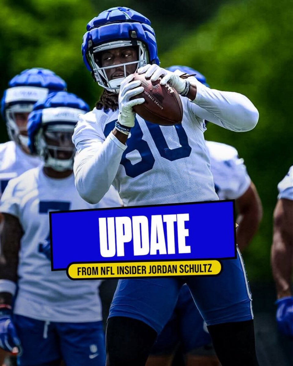 Schultz_Report's tweet photo. The #Jets have claimed former #Colts TE Jelani Woods. https://t.co/opIXNXXK6z