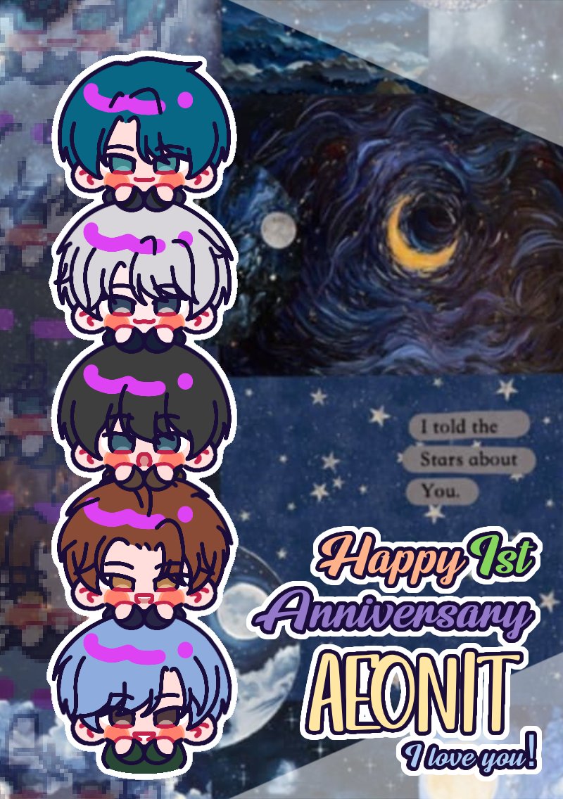 WifeOfReon's tweet photo. HAPPY FIRST ANNIVERSARY MY PRECIOUS BABIES 🥹🥺💜🧡💙💚💛🫶🫶 ALWAYS REMEMBER THAT I LOVE YOU MY BOYS AND THANK YOU ALL FOR THE HARD WORK AND THANK YOU TO ALL SOLID KEENITS OUT THERE 
#CELEBRATE_OUR_AEONIT
#Our_Time_Will_Shine_Together
#First_Anniversary_and_Comeback_Celebration https://t.co/ucBZxaXNjZ