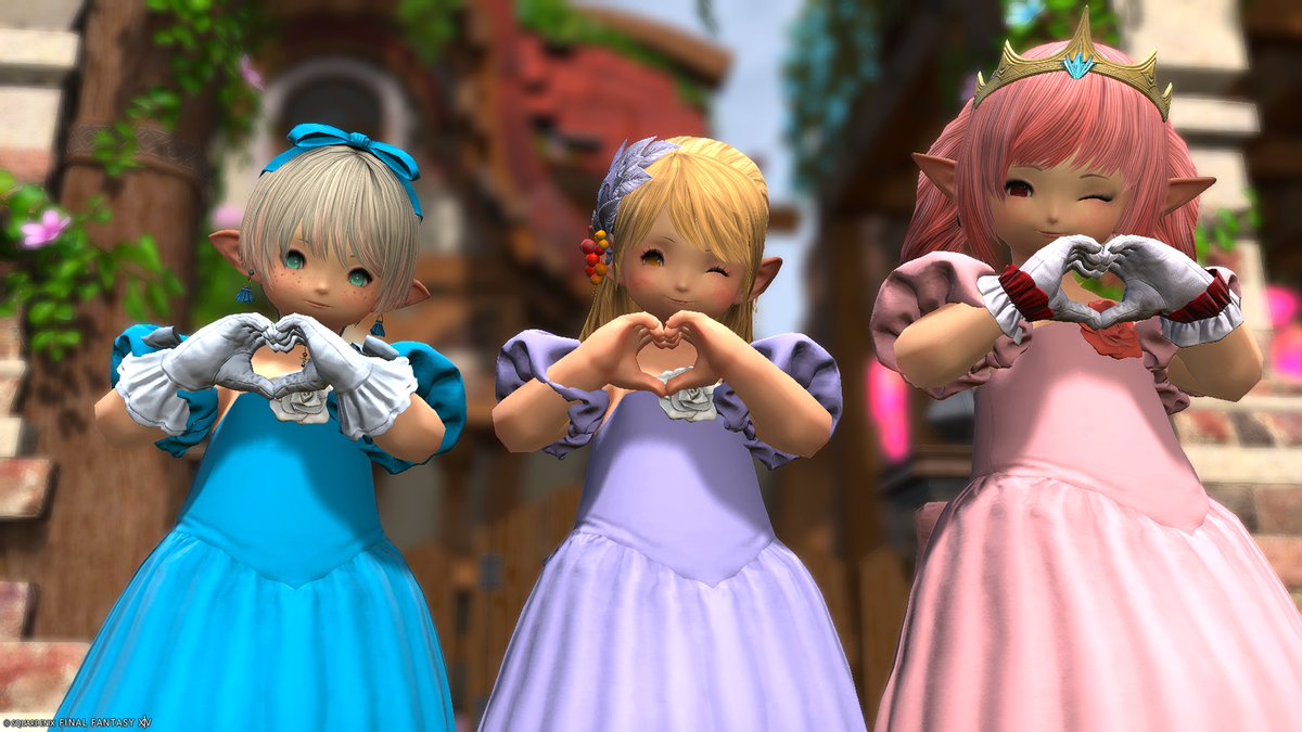 n_u_n_ff14's tweet image. 💙💜🩷