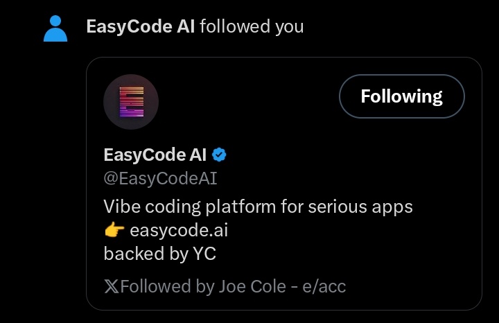 LanHubs's tweet image. This kind of follow are very amazing 😍 to see 🙈. Shows that my contents have some values