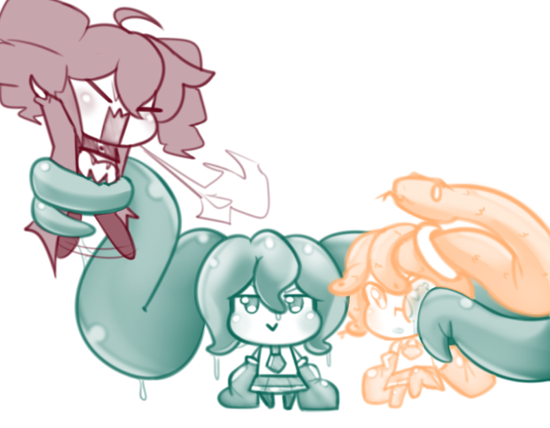 Triple Freaks 

And Neru got Medusa's Curse