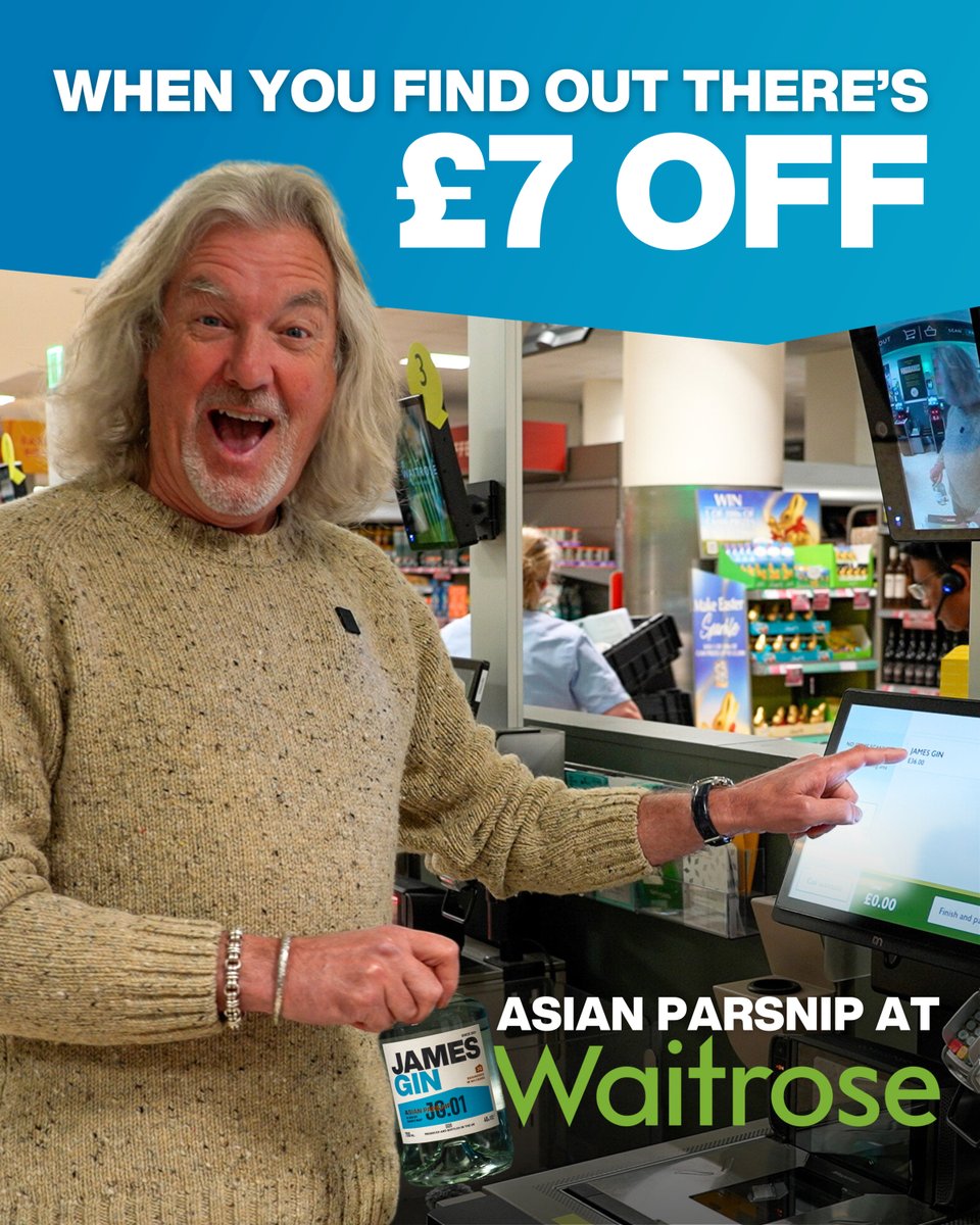 £7 off Asian Parsnip at Waitrose. That’s basically free, by Waitrose standards.