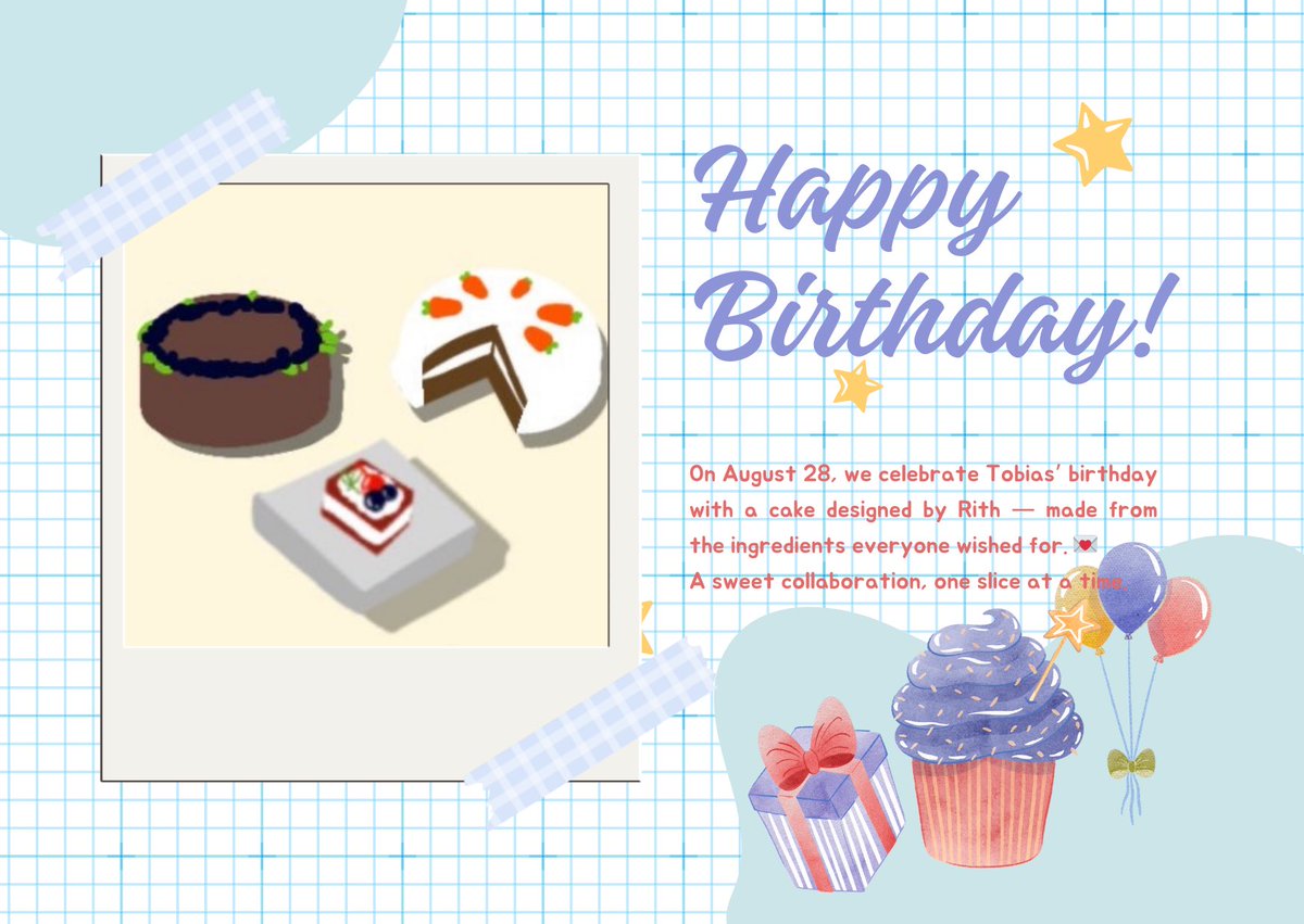 ODDC0LTD's tweet photo. ༺✮•°◤Wishcake  ◥°•✮༻  💌

ODD team to @txbiasj 
May your life be as sweet as this cake.🎂

#ออฟฟิศลับของคนไม่ลับ https://t.co/WXKZbdvrkI