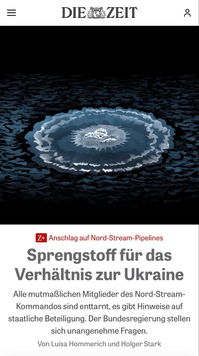 Auf die Antworten kann man gespannt sein. Wenn die Fragen überhaupt je gestellt werden. #Ukraine #Nordstream