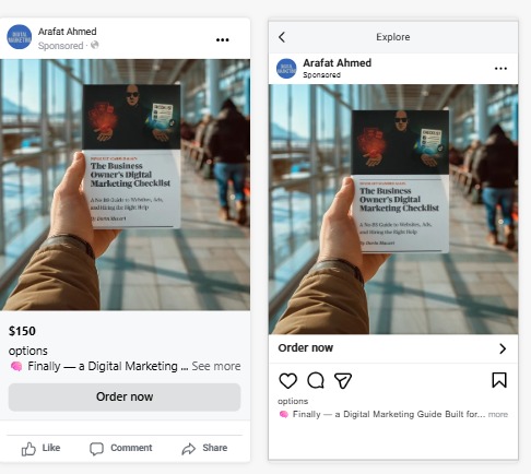 "Facebook Ads is one of the most powerful tools to grow your business online 🚀✨
With the right strategy 🎯, you can reach your target audience 👥, boost sales 💰 and build your brand stronger 💼💡
Let your business shine with the magic of Facebook Ads 🔥🌍"#FacebookAds