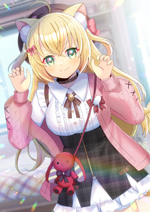「Vtuberの阿黒りぃさんを描かせて頂きました! リクエスト有難うございます 昨」|ヒヨヨ@skeb募集中のイラスト