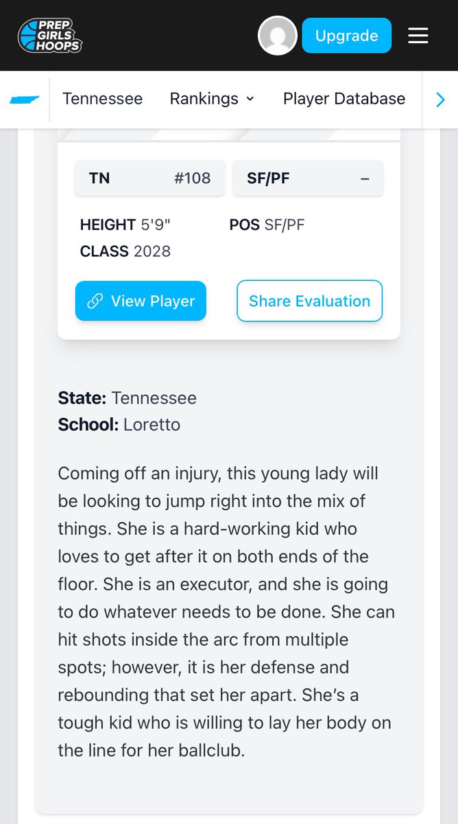 Can’t wait to compete again! <a href="/PGHTennessee/">Prep Girls Hoops Tennessee</a> <a href="/TBWexposure/">Team Brandan Wright</a>