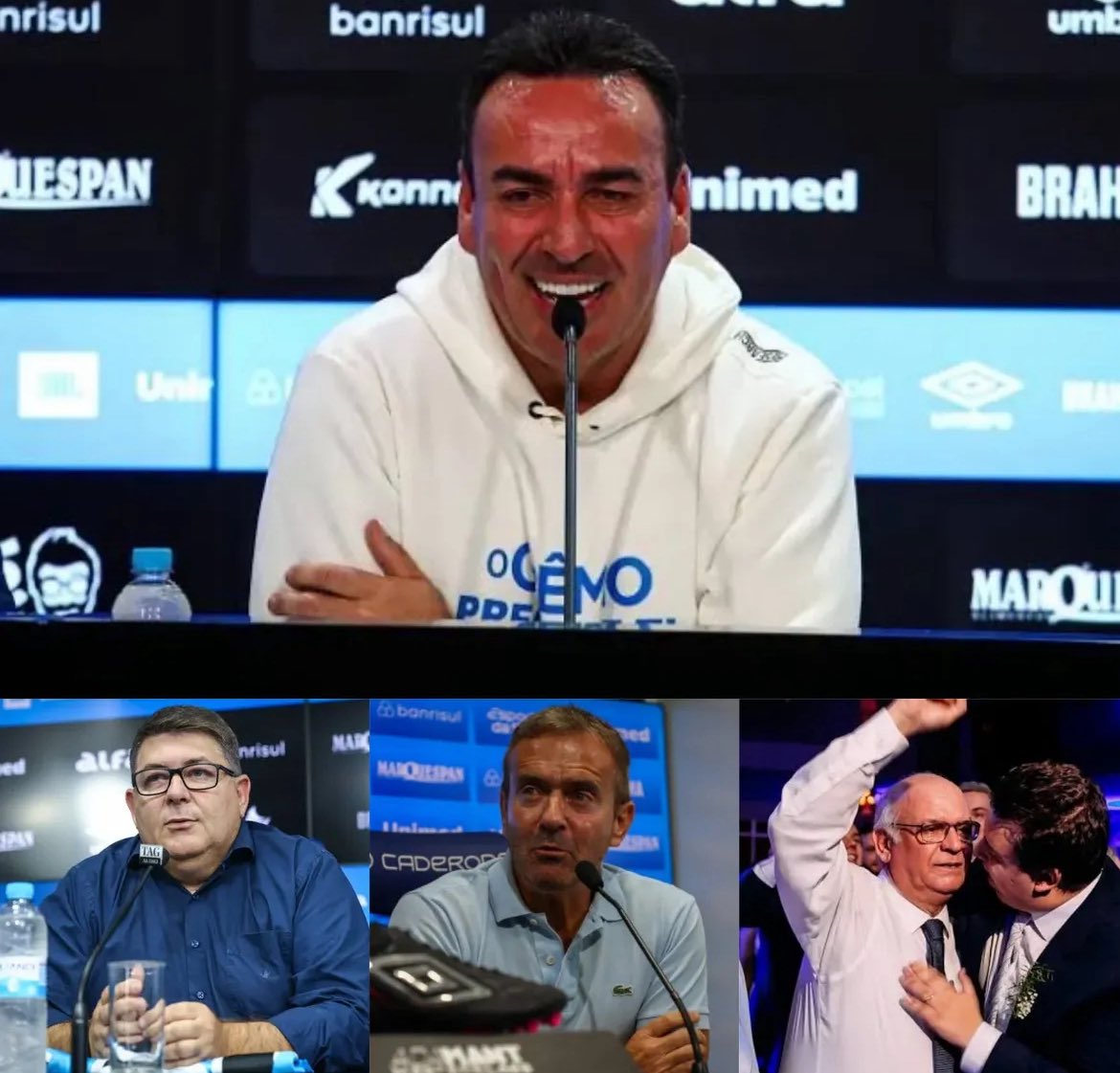 tiagohalmeida's tweet image. A questão é: Marques queria os seus pra comandar o Grêmio. Profissionais. O Conselho barrou isso. Impôs Gutinho, Rossato, filho do Romildo pra continuarem mamando. E percebendo que estaria rodeado de incompetentes, largou fora. 
Isto está claro e cristalino.