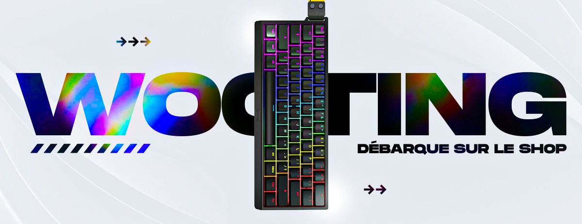 Pour info, mon partenaire <a href="/MaxEsportGG/">MAXESPORT</a> propose tous les produits Wooting !
Et ça se passe par ici : maxesport.gg/fr/m/wooting/?…
(lien affilié)
Vous pouvez également me soutenir avec le code EXO5 si vous passez commande et économiser 5% 👌🙂