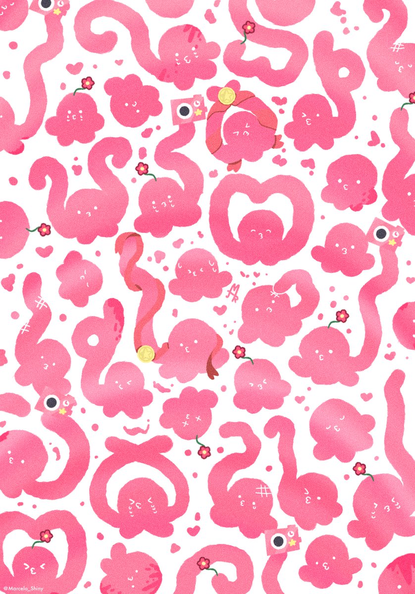 Takopi Pattern i made after watching the funny anime

#takopi #タコピーの原罪 #タコピー
