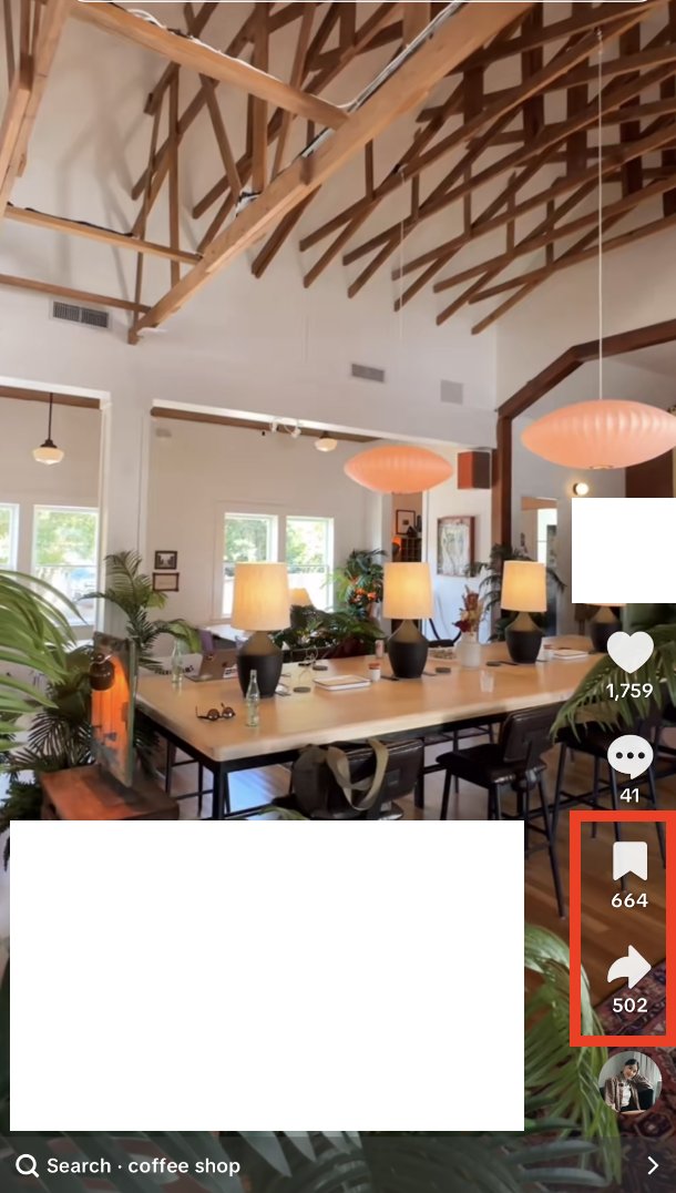 Recently worked with a creator on a few videos. I categorize success based on high-signal engagement - sends/shares + bookmarks/saves.

This is the creator's follower count on each platform where posted:
- IG: ~80k
- TikTok: 654

Now, take a look at the difference below. Wild.