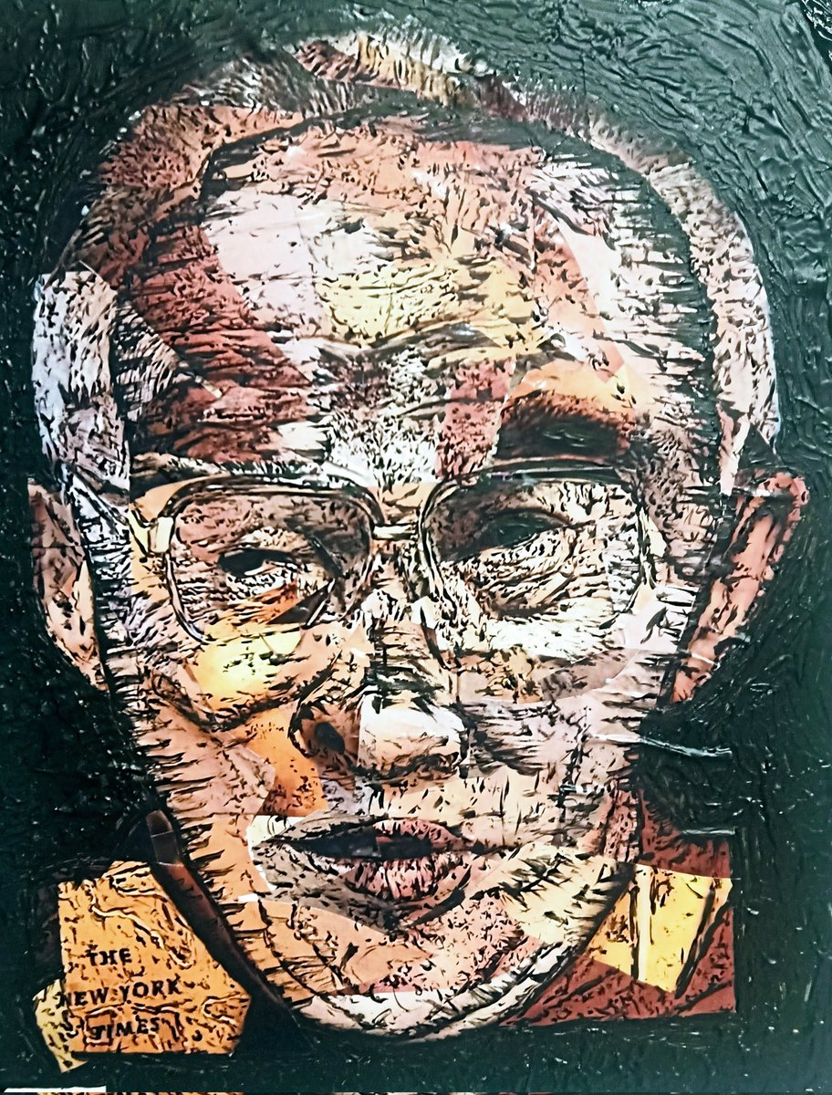 Nicholas Vaughan (@ndmvaughan) on Twitter photo Okay, it's official, this really is the last mixed media portrait of my series! It's the second one I've made of the Dalai Lama.
#mixedmedia #celebrity #MixedMediaArt #famous #artist #artwork #art #dalailama #dalaiL #religious #Spirituality #spiritual Okay, it's official, this really is the last mixed media portrait of my series! It's the second one I've made of the Dalai Lama.
#mixedmedia #celebrity #MixedMediaArt #famous #artist #artwork #art #dalailama #dalaiL #religious #Spirituality #spiritual