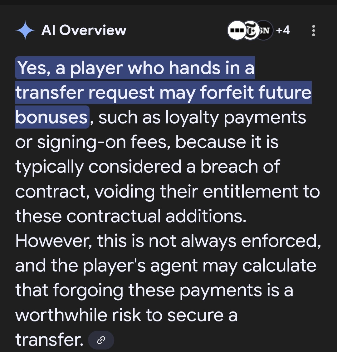 this says alot tbh. so no 2nd bid and no transfer request but #nufc are the bad guys. if nothing changes its stays the same. common sense.