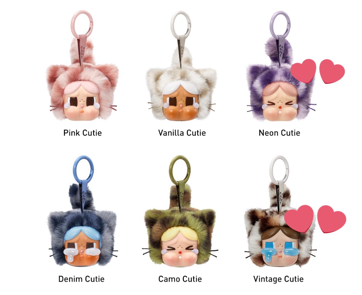 pino___009's tweet photo. POPMART crybaby クライベイビー ラブブwild but cutie 買取

【譲】Neon Cutie、Vintage Cutie

【求】買取(定価＋送料)

纏めて優先です！
郵送希望です📮
お心当たりありましたらリプ、DMお願い致します🥺💖 https://t.co/VBrRBcpwU8