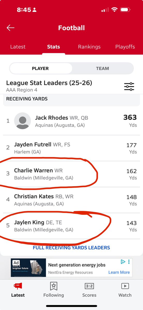 <a href="/charliewarren26/">Charlie warren</a> <a href="/RussHeidiSLC/">Russ and Heidi Phillips🏈</a> <a href="/HendrixFootball/">#WeAreWarriors</a> <a href="/CoachAirCoryell/">Trey Coryell</a> <a href="/coachjchastain/">Coach J. Chastain</a>