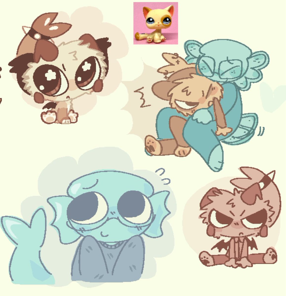scribbleshrimpo's tweet image. little creatures and things &amp;lt;3 #shrimpbowl