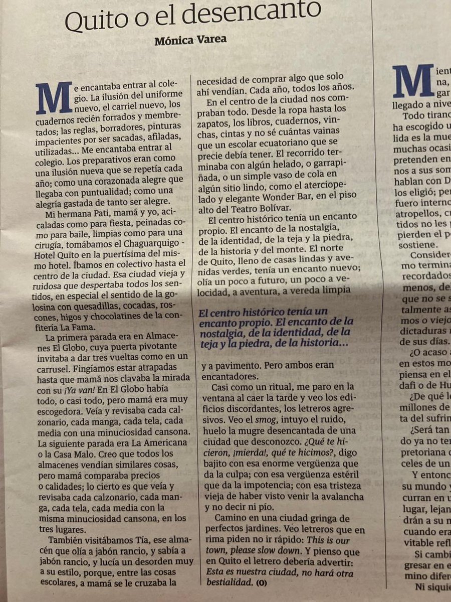 Buenos días, barrio👋 Comparto mi artículo de hoy en ⁦<a href="/eluniversocom/">El Universo</a>⁩ 

Gracias, #AlumnoFavorito🧑🏻‍🎓 ⁦<a href="/aquezada47/">ANTONIO QUEZADA</a>⁩ por la fotito 😉

Leerán 🙏🏼