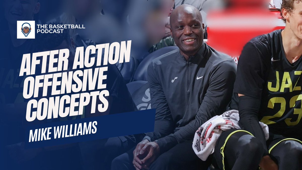 Utah Jazz Assistant Coach Mike Williams joins The Basketball Podcast to share his insights on "After Action" concepts. Learn how to teach players to create advantages when the initial set play breaks down.

basketballimmersion.com/the-basketball…