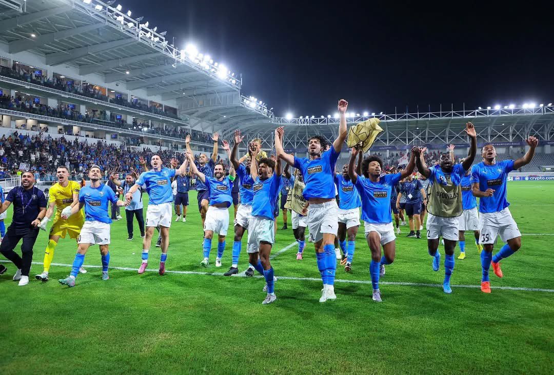 PafosFCsupport's tweet photo. Well that’s was some 24 hours for our little team @pafosfcofficial- 357,000 interactions on our supporters group tweets and still going.Thanks to everyone who congratulated us on our win. 
It’s much appreciated and you never know, we might be coming to a team near you💙 #PafosFC https://t.co/EBpIds60dy
