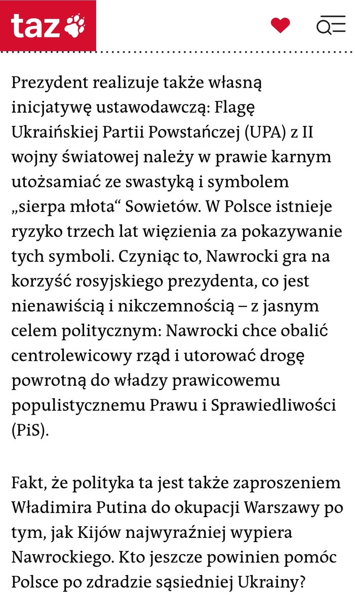 John Bingham (@mrjohnbingham) on Twitter photo To jest niemiecka pracownica mediów <a href="/gabrielelesser/">Gabriele Lesser</a>, która twierdzi w lewicowym "Die Tageszeitung", że weto Prezydenta RP Karola Nawrockiego to "zaproszenie Władimira Putina do okupacji Warszawy". Po politycznej zmianie w Polsce Lesser powinna zostać uznana za persona non grata. To jest niemiecka pracownica mediów <a href="/gabrielelesser/">Gabriele Lesser</a>, która twierdzi w lewicowym "Die Tageszeitung", że weto Prezydenta RP Karola Nawrockiego to "zaproszenie Władimira Putina do okupacji Warszawy". Po politycznej zmianie w Polsce Lesser powinna zostać uznana za persona non grata.