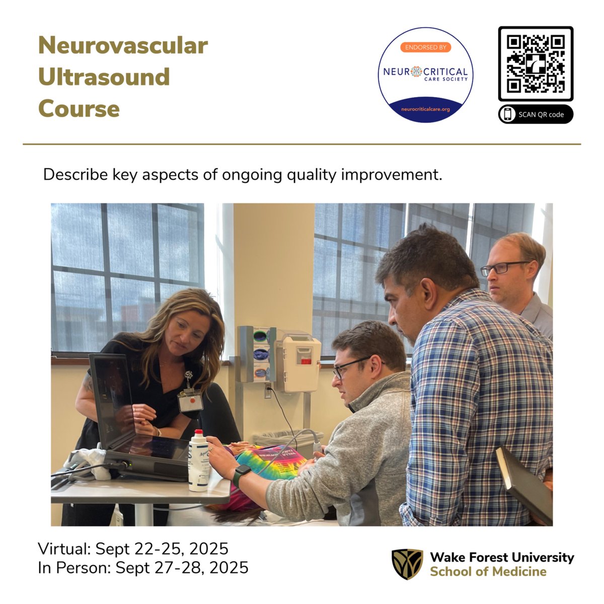 Wake Forest Ultrasound (@ultrasoundwake) on Twitter photo Watch out for our #Neurovascular #Ultrasound #course coming up
northwestahec.wakehealth.edu/t3/courses-and…
---
<a href="/AtriumHealthWFB/">Atrium Health Wake Forest Baptist</a> <a href="/UltrasoundWake/">Wake Forest Ultrasound</a> <a href="/wakeforestmed/">Wake Forest University School of Medicine</a> #onlineclass #scanning #cometrainwiththebest #healthcareexcellence #healthcare #August #virtualdidactics Watch out for our #Neurovascular #Ultrasound #course coming up
northwestahec.wakehealth.edu/t3/courses-and…
---
<a href="/AtriumHealthWFB/">Atrium Health Wake Forest Baptist</a> <a href="/UltrasoundWake/">Wake Forest Ultrasound</a> <a href="/wakeforestmed/">Wake Forest University School of Medicine</a> #onlineclass #scanning #cometrainwiththebest #healthcareexcellence #healthcare #August #virtualdidactics