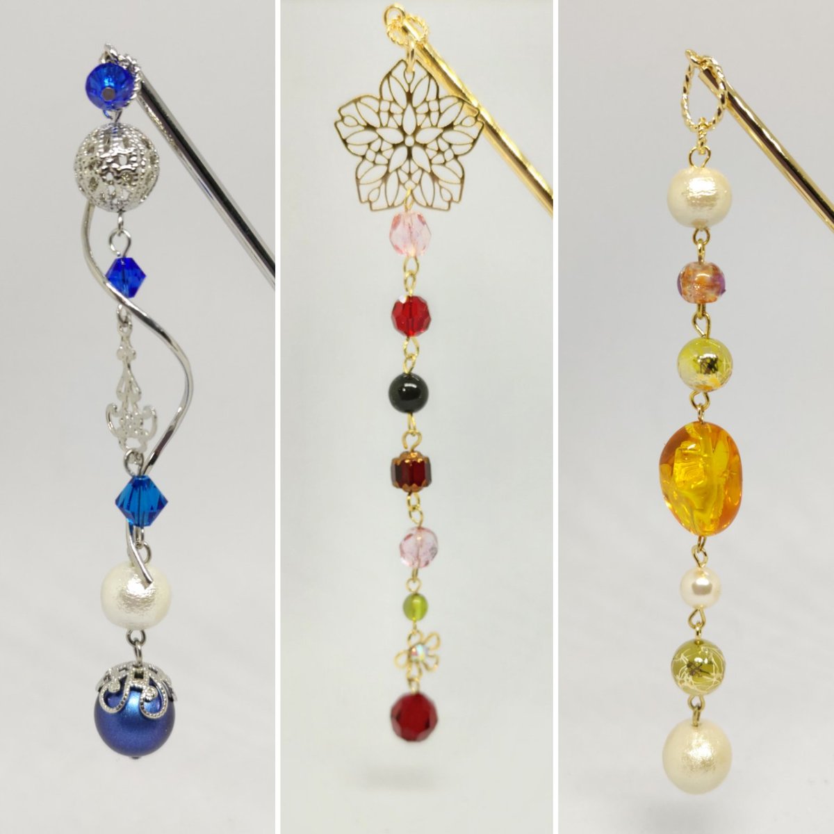 委託先の在庫がなくなりそうなので…とりあえず6本
もう少し作らなくては…😂
やっぱり夏は #簪