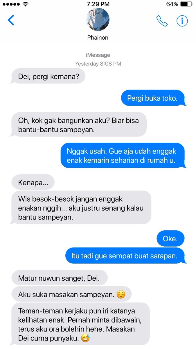 bolugbt's tweet photo. — phaidei .
! . friends to lovers , setting tempat dan bahasa lokal , profanities

Mas Inon, pria Jawa yang memenangkan gelar ‘Pacarnya Mydeimos’. https://t.co/VotzEWtZ19