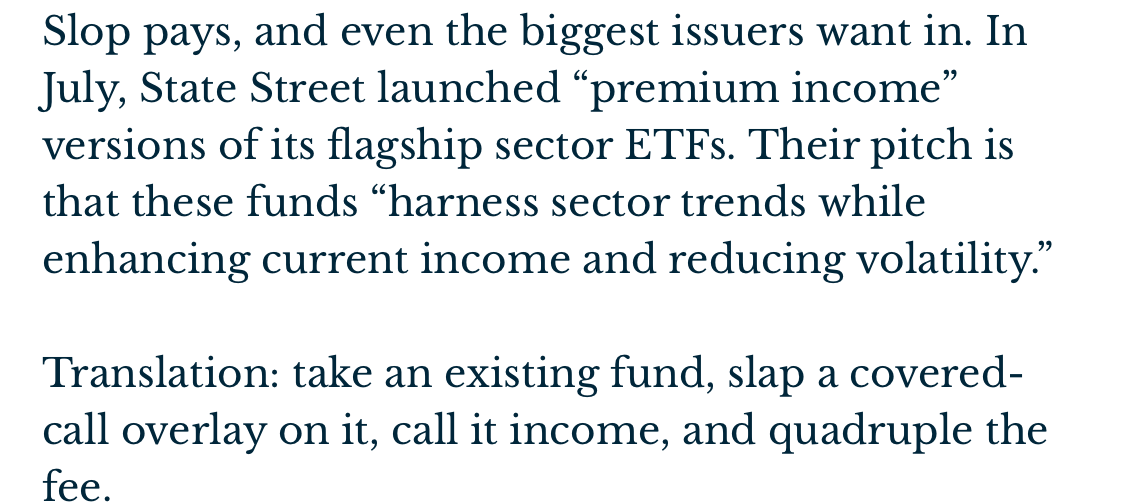 <a href="/sumitroy2/">Sumit Roy</a> off the top rope this morning over at <a href="/etfcom/">etf.com</a> with a killer piece on the ETF-slop product proliferation problem.