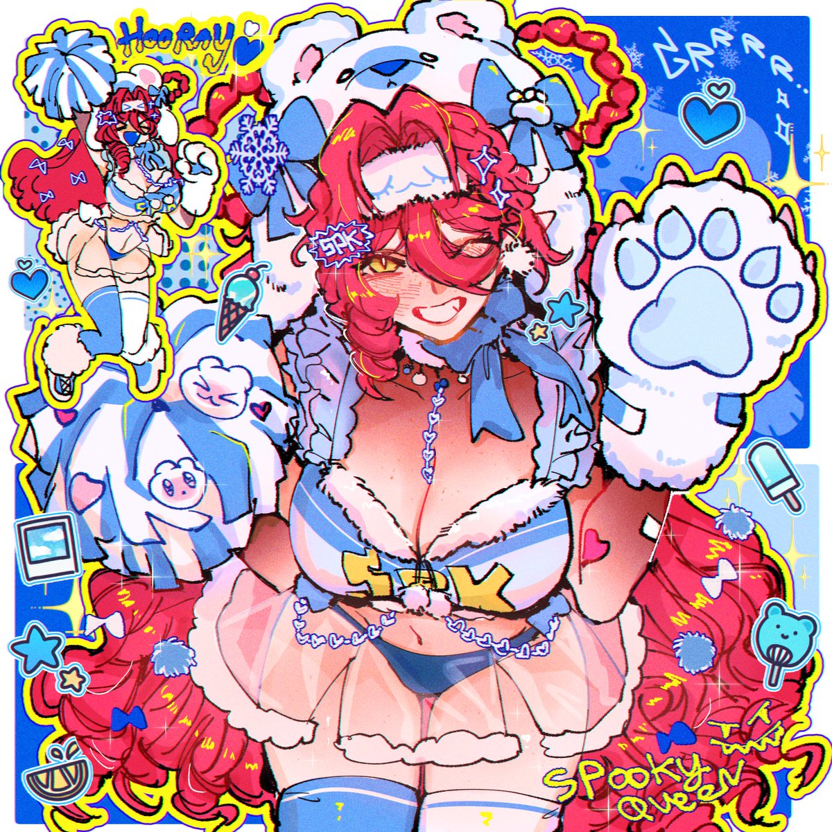 #MPC5event3 #MPC_CheerleaderClub

" สปุ๊กกี้ไฮยอดเยี่ยมยิ่งใหญ่เกรียงไกรรร 🥰🩵🩵🩵"
" เอสเปอร์ไฮเธอแย่แน่! เธอแพ้แน่! เธอไม่รอดแน่!"

ตะโกนเชียร์กรี๊ดกร๊าดไปก็แอบดีบัฟใส่ฝั่งตรงข้าม(...)
ก็แหม เขาโกงเราก่อนนี่จ๊ะะ~~~หึหึหึเล่นผิดรร.แล้ว!🤭