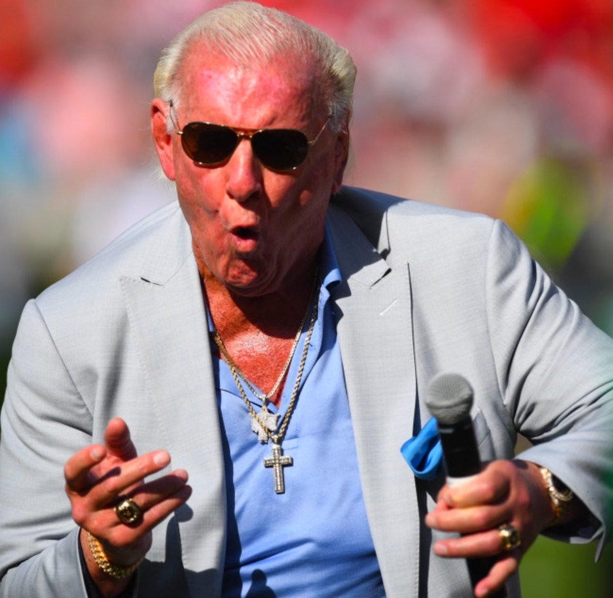 RicFlairNatrBoy's tweet photo. How I Feel About Football Season Starting Up! My Favorite Time Of The Year! WOOOOO! https://t.co/Hb7fJxYNmr