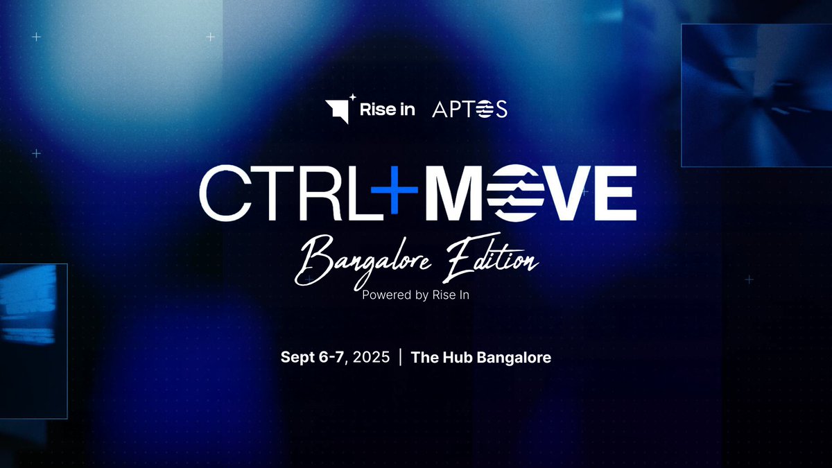 Aptos India (@aptos_ind) on Twitter photo CTRL+MOVE comes to Bangalore on Sept 6โ7.
A 24-hour hackathon powered by <a href="/riseinweb3/">โจ Rise In</a> to get the cityโs best builders into Aptosโ flagship global hackathon.
BLR, itโs time to build.
Register below ๐ CTRL+MOVE comes to Bangalore on Sept 6โ7.
A 24-hour hackathon powered by <a href="/riseinweb3/">โจ Rise In</a> to get the cityโs best builders into Aptosโ flagship global hackathon.
BLR, itโs time to build.
Register below ๐