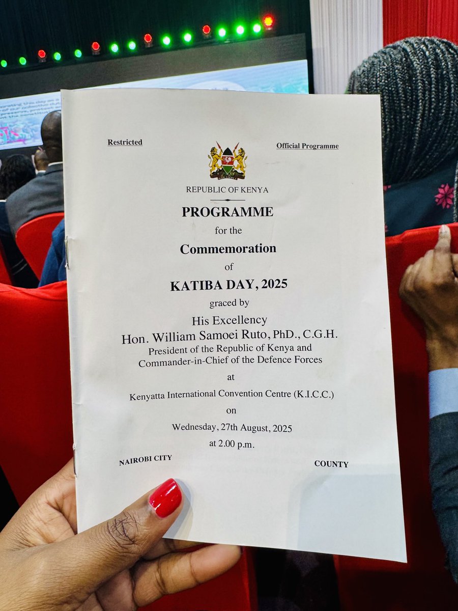 Happy Katiba Day Wakenya wenzangu. 🇰🇪