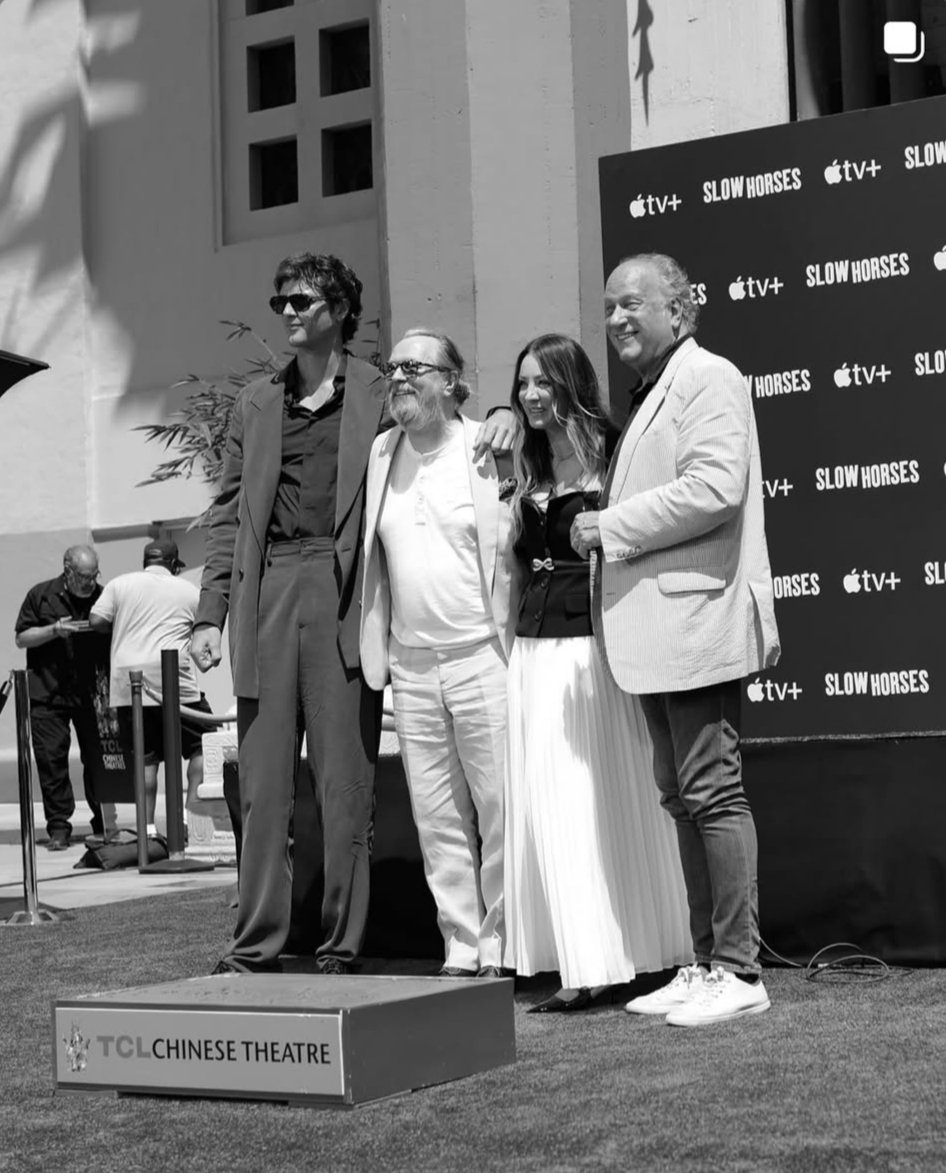 #KaleyCuoco with actor Gary Oldman #slowhorses