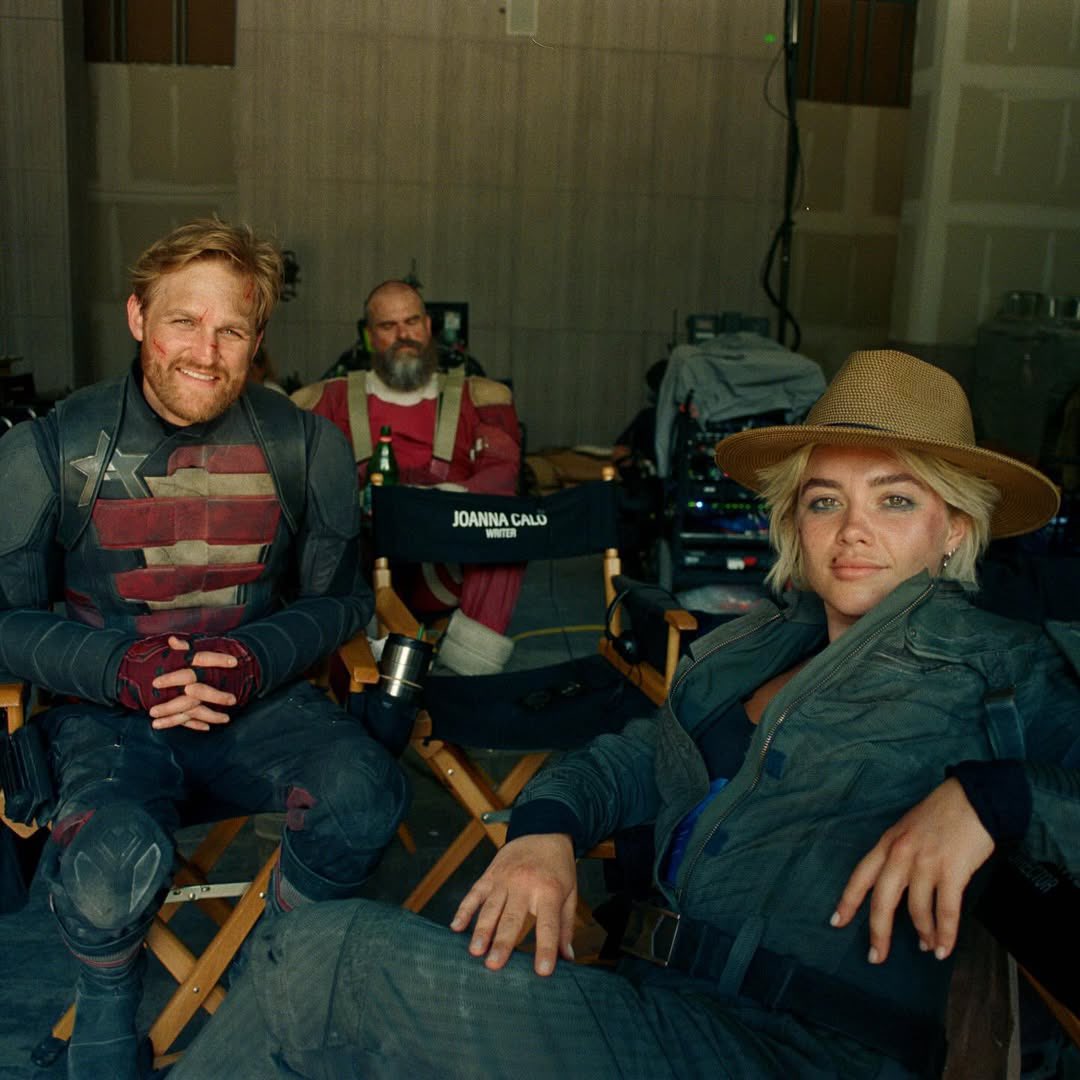 📸: Nova imagem do elenco de ‘THUNDERBOLTS*’ nos bastidores.