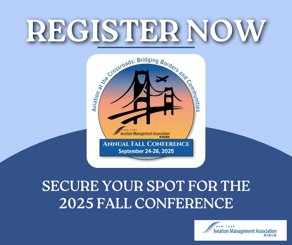Summer is winding down, and the 2025 Fall Conference is right around the corner!
Don’t wait—register now before it’s too late!
✈️ Secure your spot today: bit.ly/4faYFS2