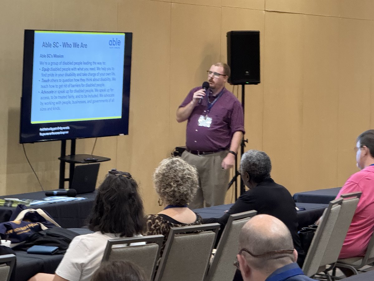 🎤 Shout out to our team members, Cali and Brandon, who gave presentations at the Life with Brain Injury Conference 2025 🌍 Thank you BIASC for hosting a phenomenal conference! 
 #DisabilityAwareness #BrainInjurySupport