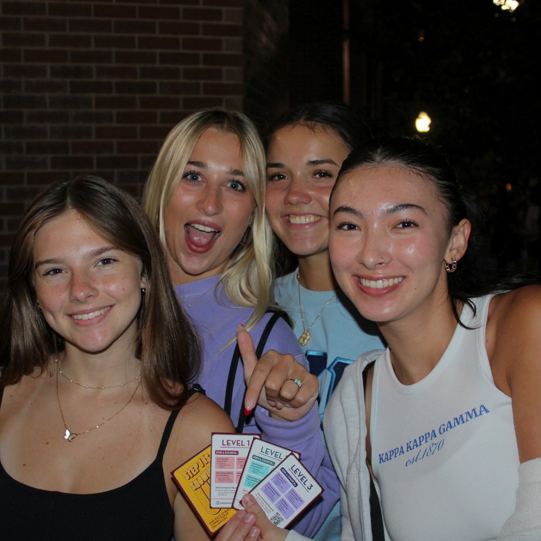 Join us at Rec &amp; Connect tonight! Build connections through various activities inside and outside RecWell (tag account) while earning level cards to cash in for rewards!