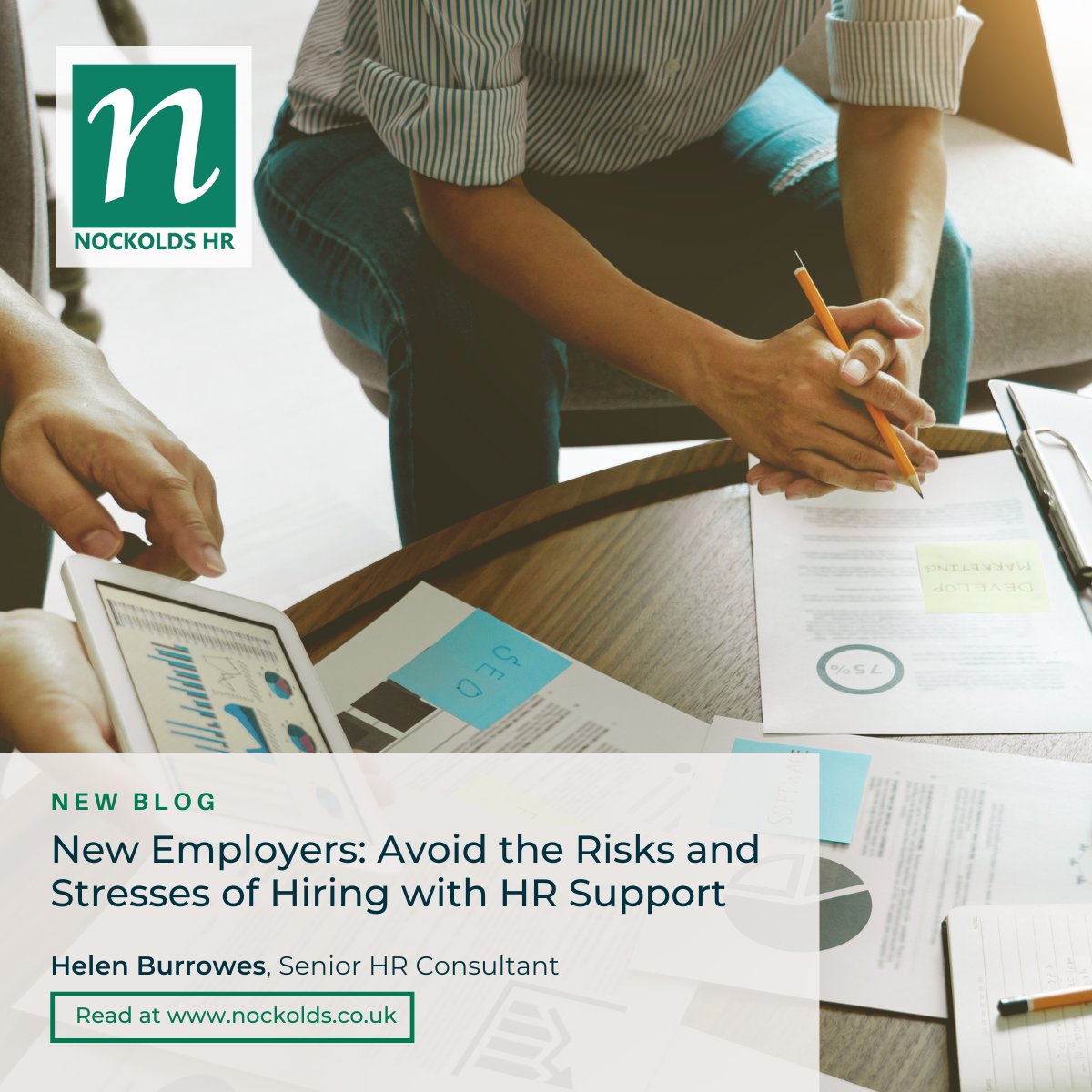 Employing people for the first time can feel overwhelming – from contracts and compliance to payroll and pensions, the responsibilities can pile up fast. Discover how our team can help: nockolds.co.uk/?p=19429
