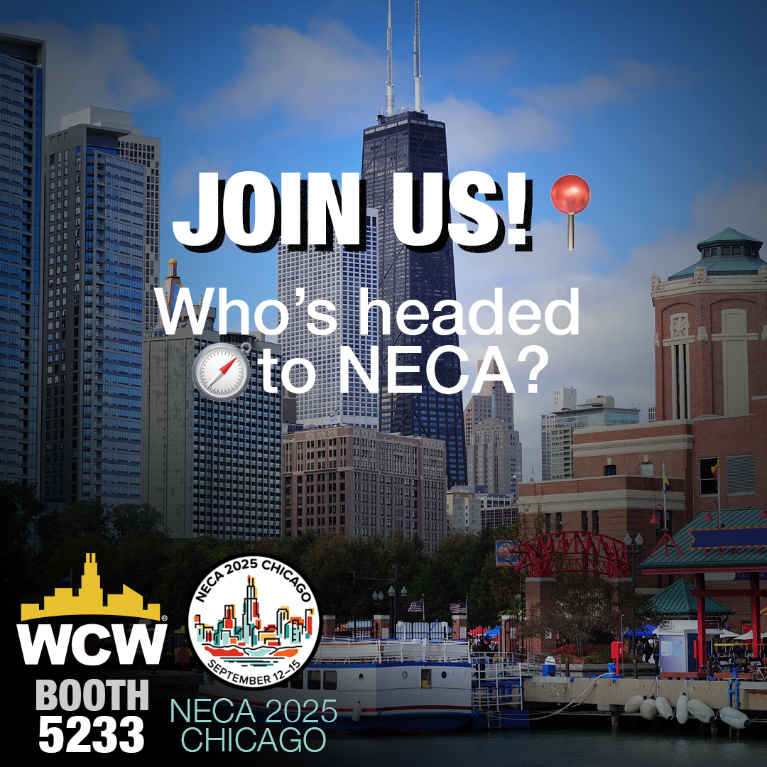 WindyCityWire's tweet image. Looking for free passes to NECA 2025 in Chicago? 
We've got you! 🙌

Use the link and code below and let's connect at Booth 5233.

Visit necaconvention.org, click on Attendee Registration, use code 25EXH for Free Admission

#SmartWire #RackPack #LaborSavings #AmericanMade
