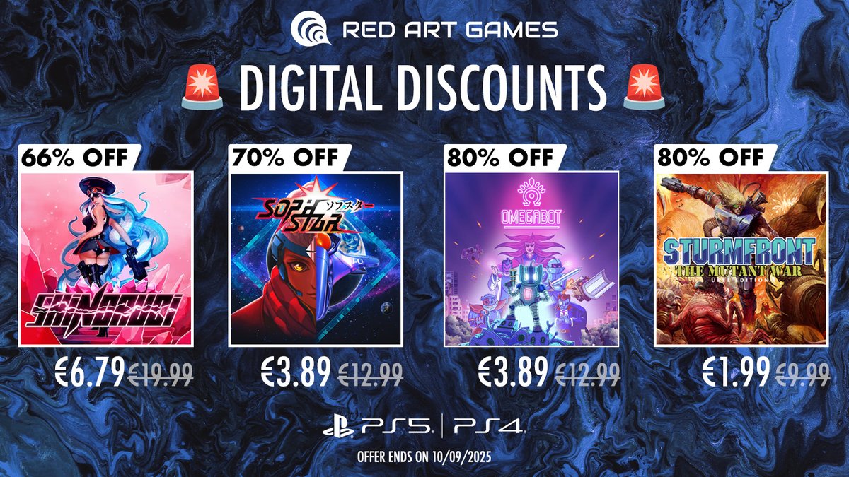 🛍️ The digital sales continue! This week it is on Playstation that you will find these different game on sale: 
#playstation5 #playstation4 #gaming #sales #digitalsales