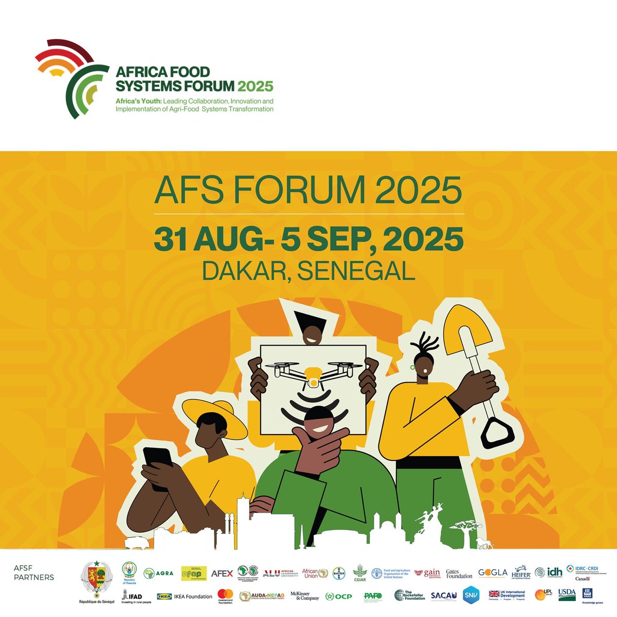 FARAinfo's tweet photo. Join #C4SISA on Sept 1 for the #AFSF2025 side event Advancing the Momentum of the #AFSH_AP.
Led by #FARA, @ISRIC, @CABI & @FAO, #C4SISA is developing national soil information systems linked to the African Union Soil Observatory #AUSO.
Learn more via 🔗 https://t.co/c8NZGLOOrB https://t.co/EJ9yJDC1ei