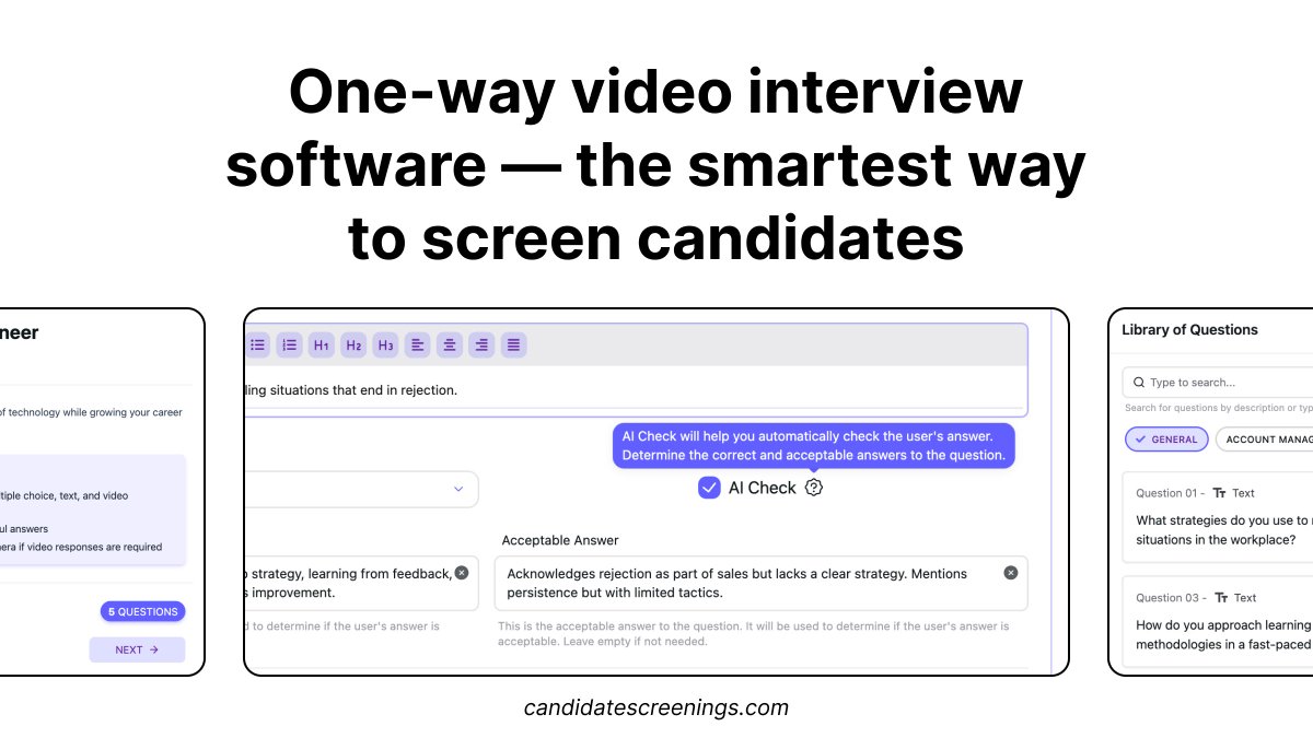 Candidate Screenings tweet media