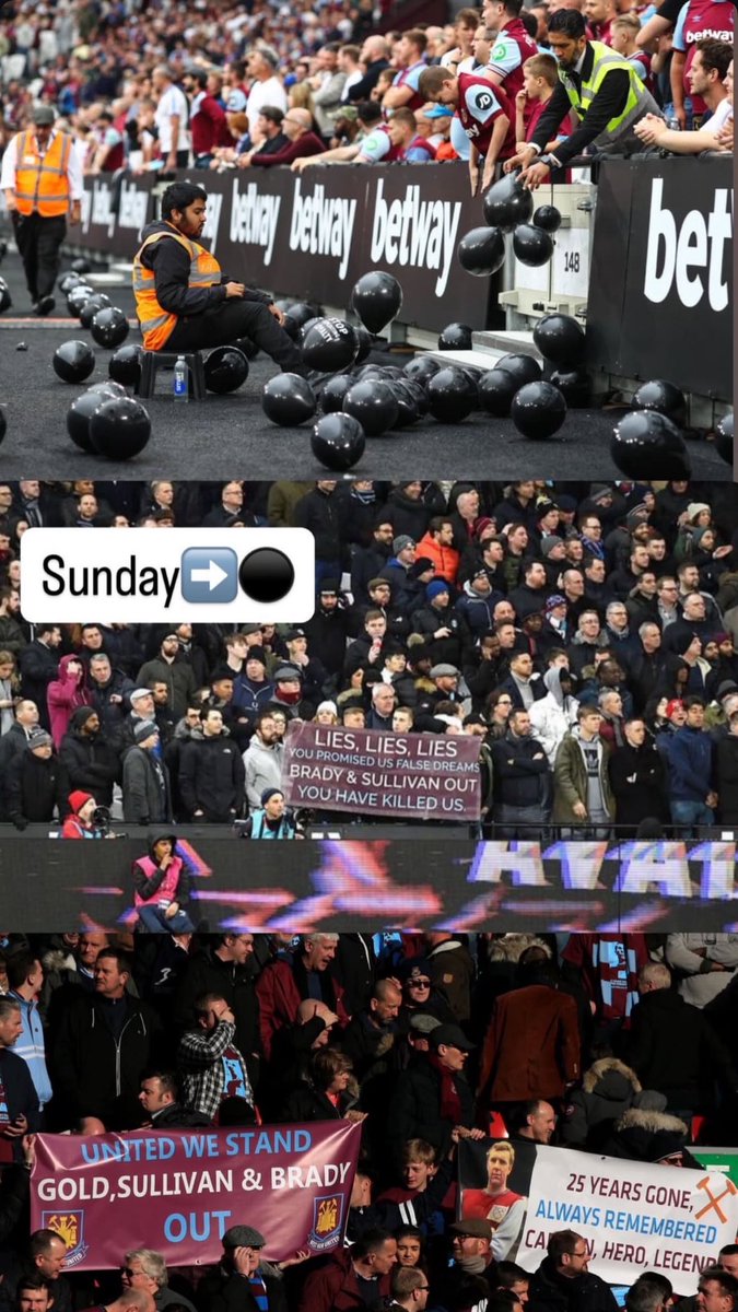 CockneyClarets's tweet photo. Time to bring back the black balloons, starting this Sunday at Forest away. https://t.co/EfJDNySfLg