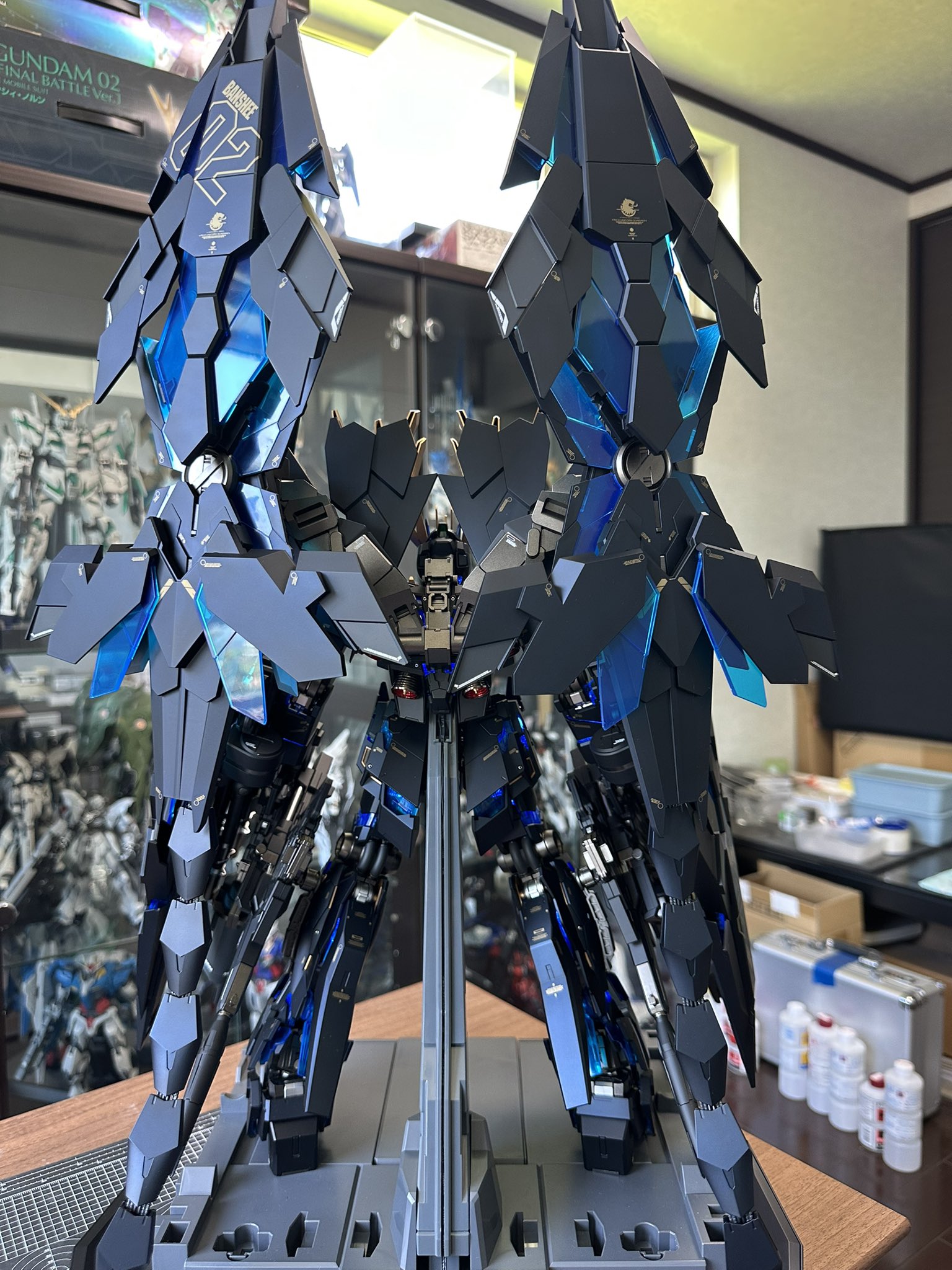 ユニコーン様 Bandai Super SHCM Pro RX-0 Unicorn Gundam 1/144 scale