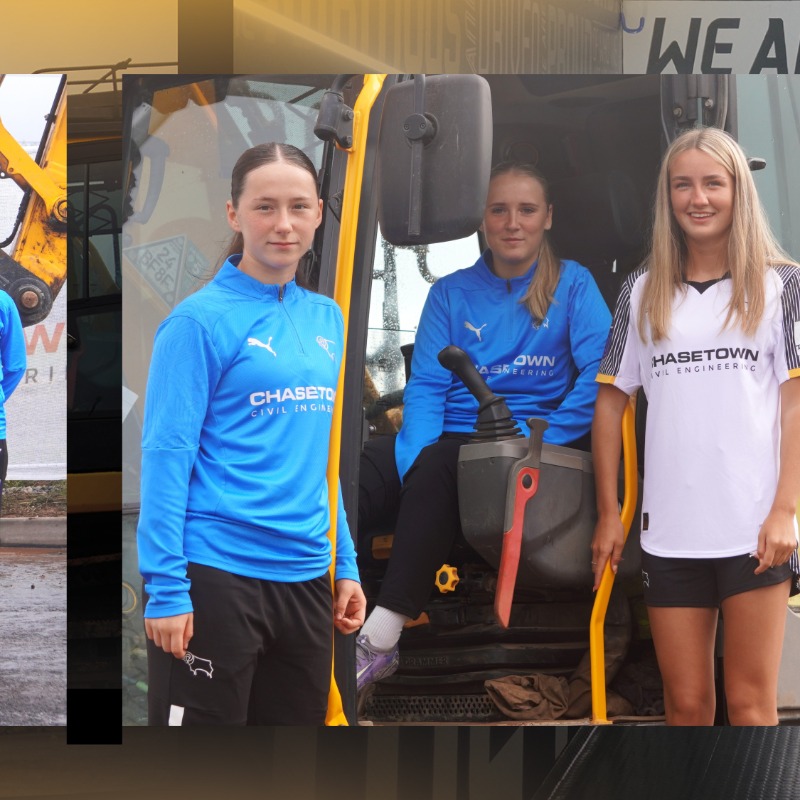 DCCTOfficial's tweet photo. Derby County Female Talent Pathway are delighted to announce that Chasetown Civil Engineering will be the 2025/26 headline sponsor.

Their logo will be displayed on this season’s training wear and on the front of the Under-9s to Under-16s shirts throughout the campaign.

🏗️🤝🐏 https://t.co/wqIdaK6GVB