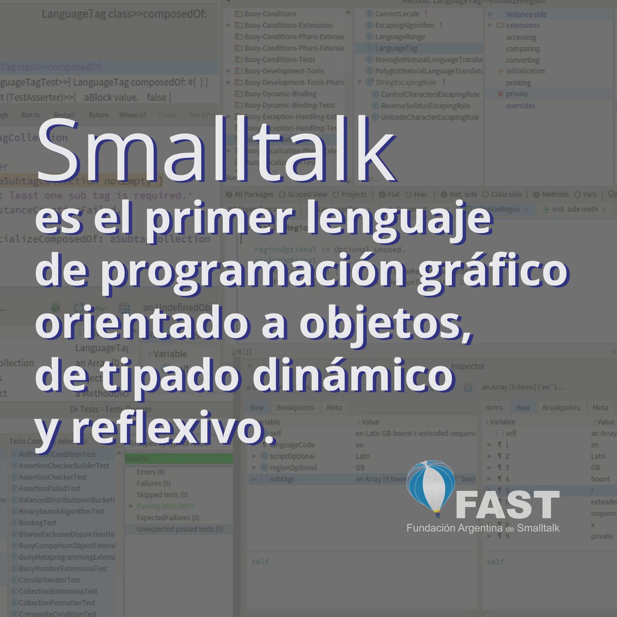 fast_arg's tweet image. Un poco de historia sobre Smalltalk:
computerhistory.org/blog/introduci…

Te invitamos a participar de la conferencia de este año:
smalltalks2025.fast.org.ar

#Smalltalk #codinglife #programmingstudents #softwaredevelopment
