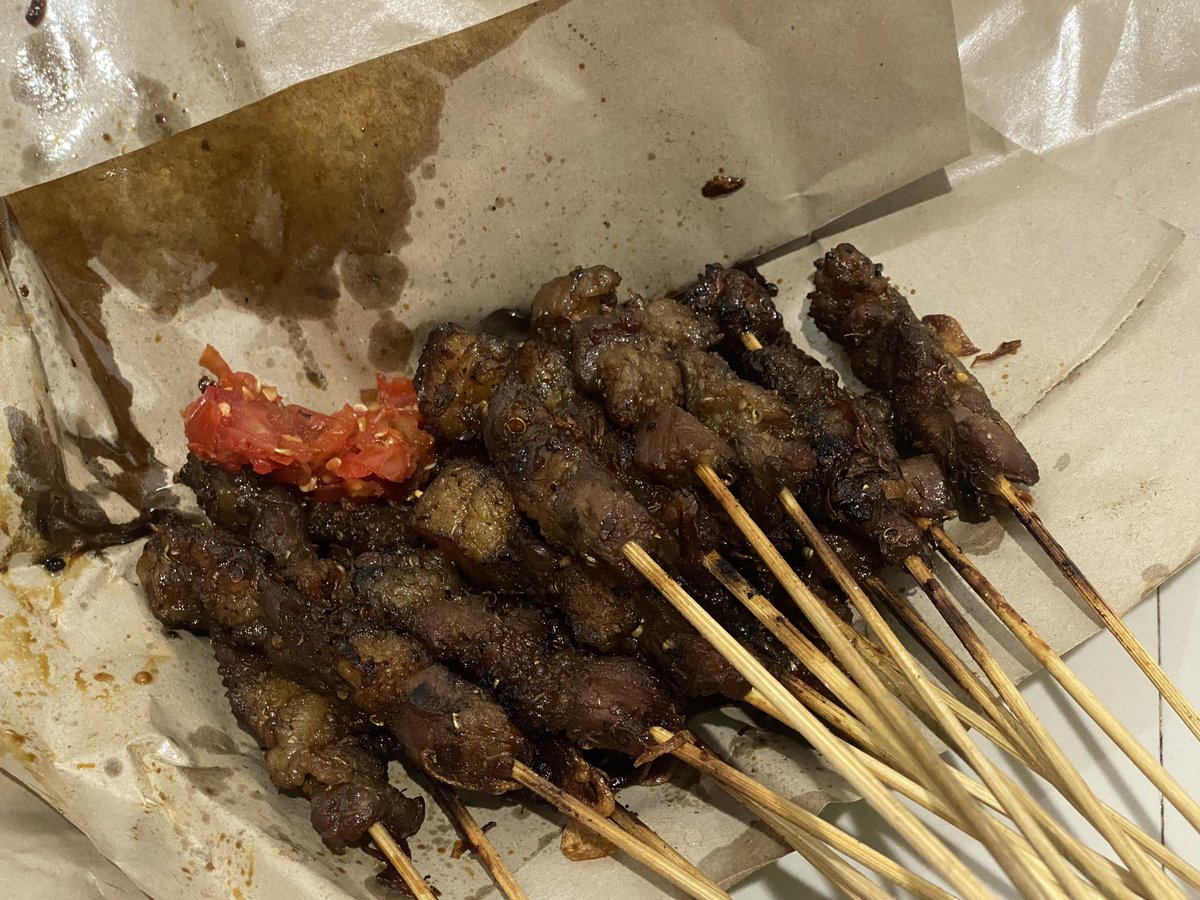 20 tusuk sate maranggi for dinner